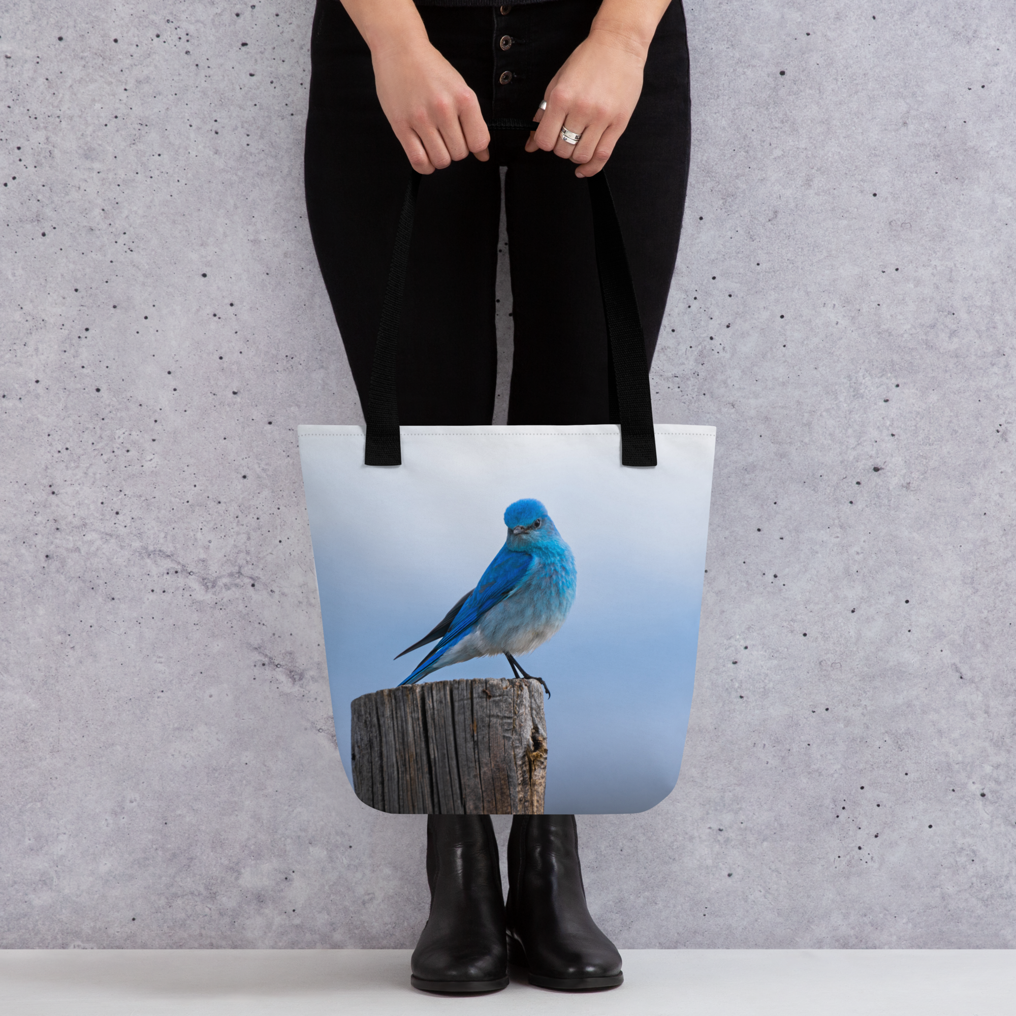 Mountain Bluebird Tote bag