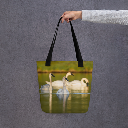 Swans Tote bag