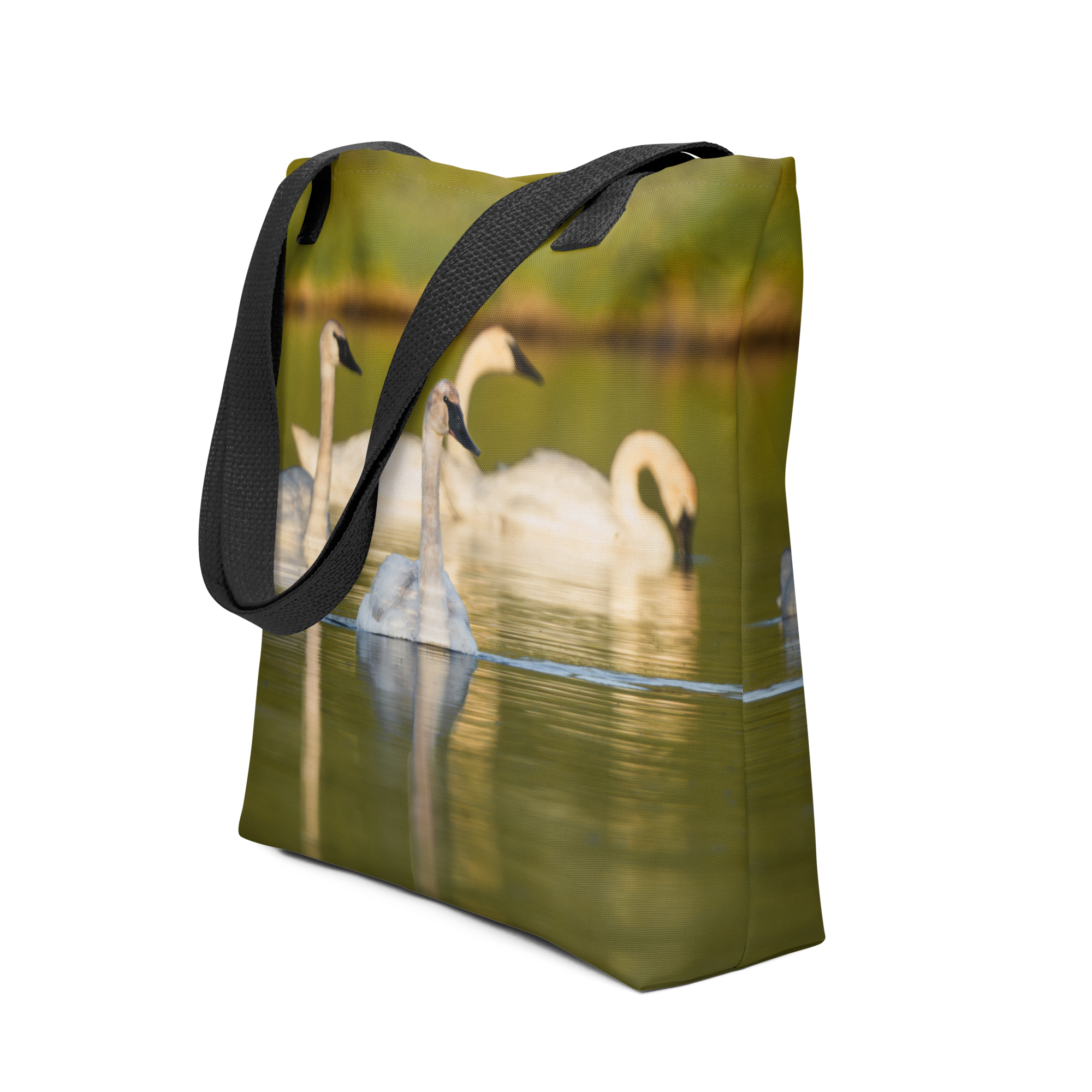 Swans Tote bag