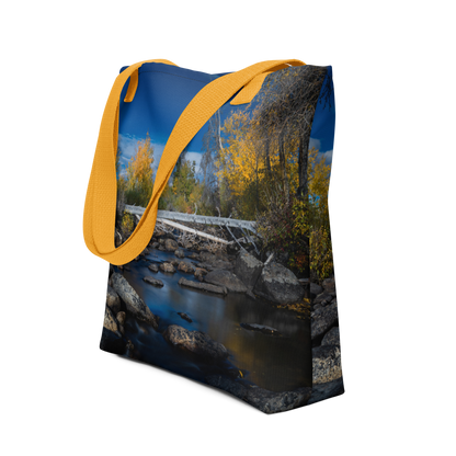 Aspens in the Fall All-Over Print Small Tote bag