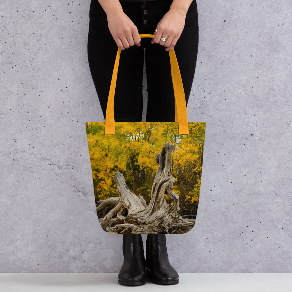 Wyoming in the Fall  All-Over Print Small Tote bag