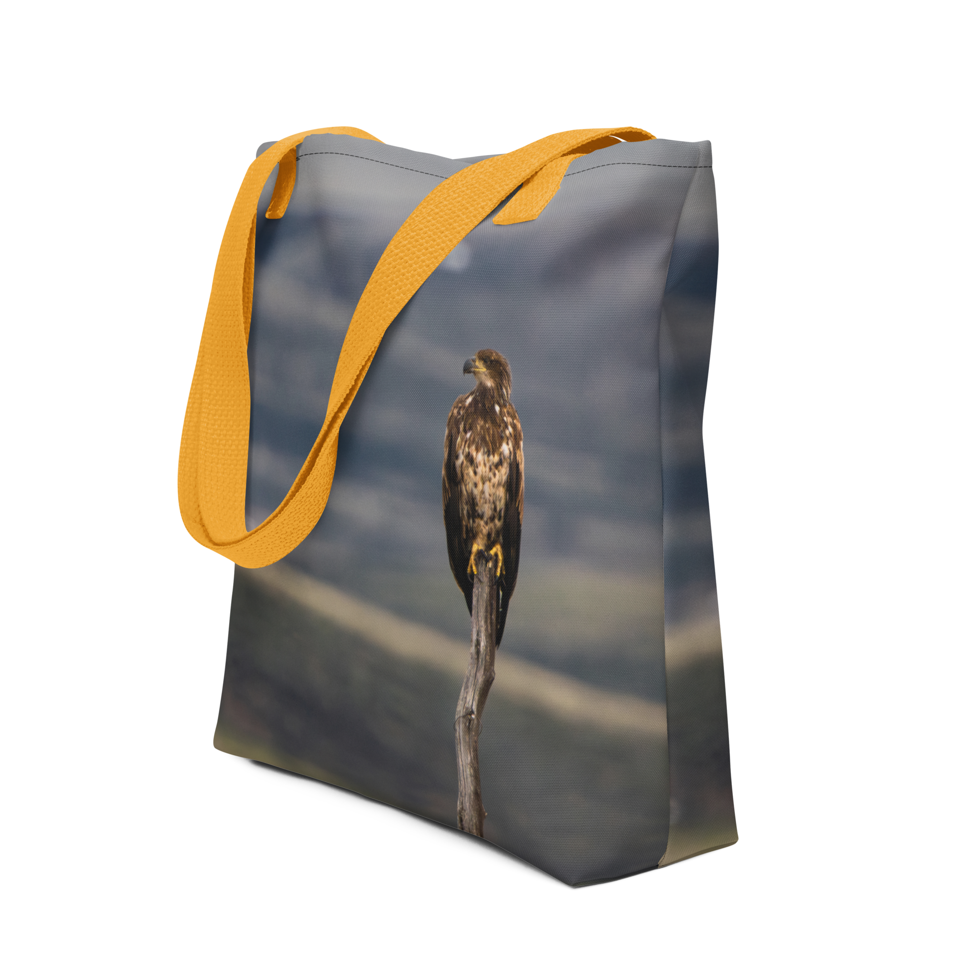 Young Bald Eagle Tote bag
