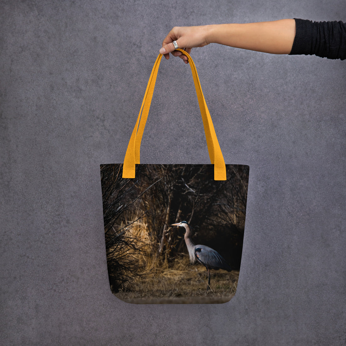 Blue Heron Tote bag