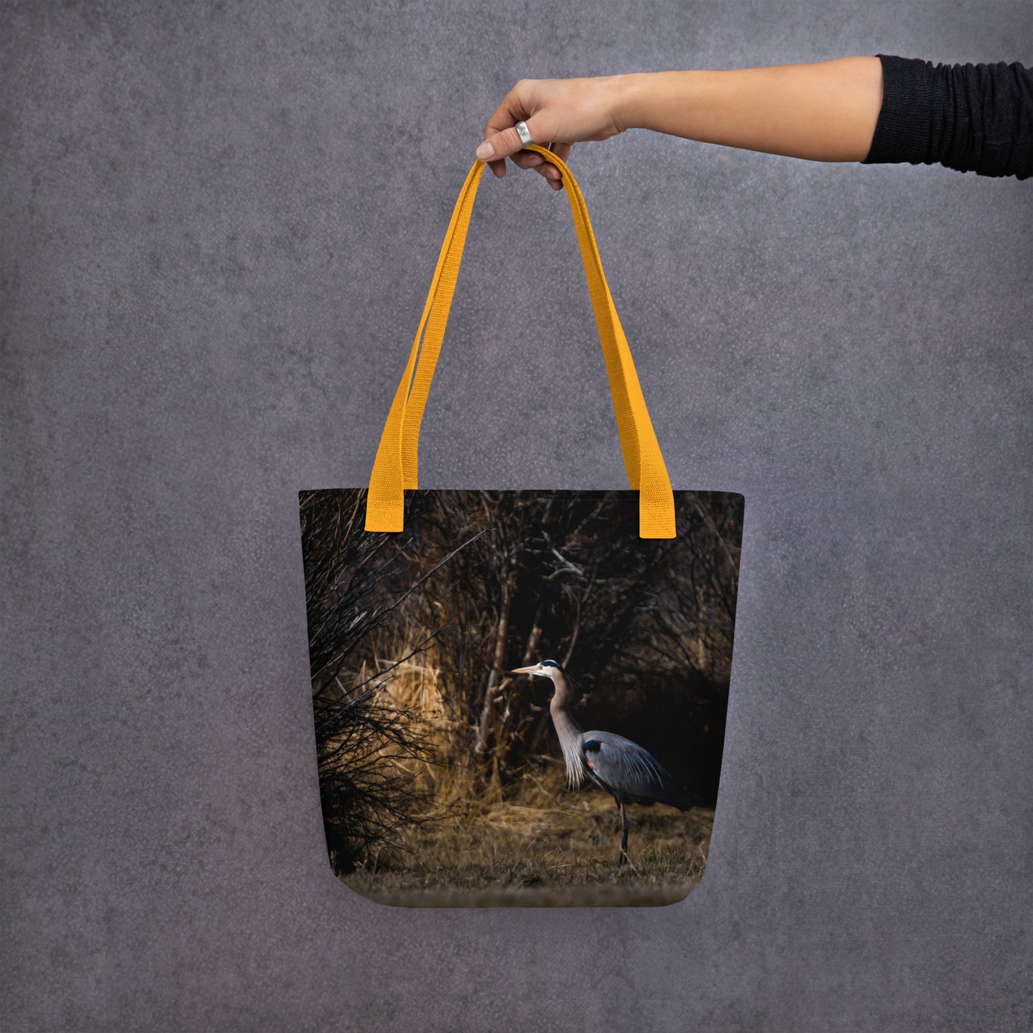 Blue Heron Tote bag