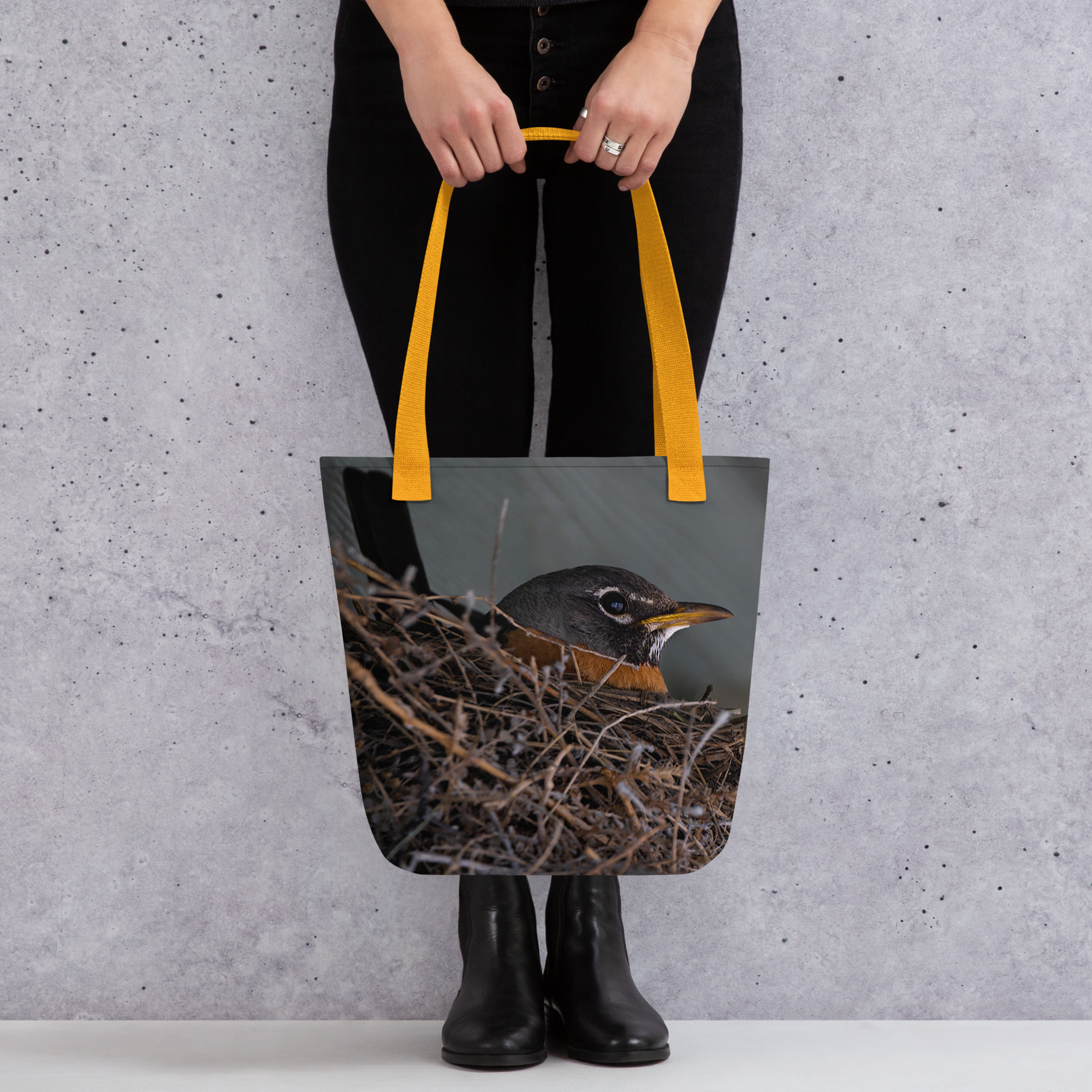 Bird Nest Tote bag