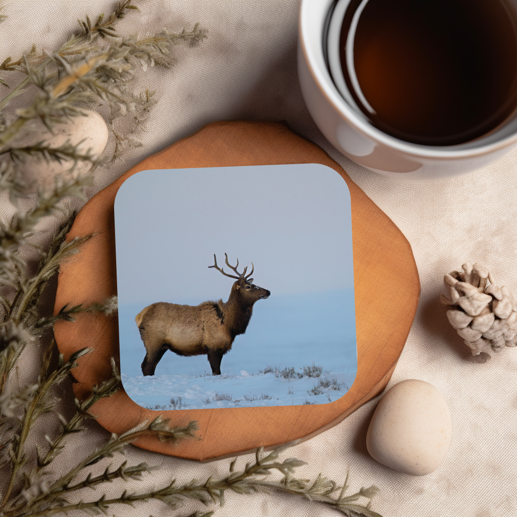 Elk Cork-back coaster