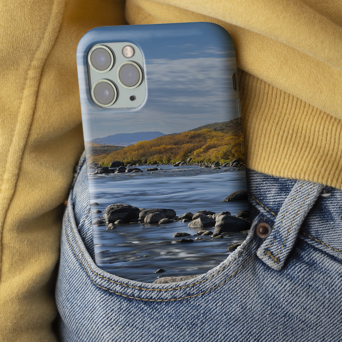 Wyoming Landscape in the Fall Tough Case for iPhone®