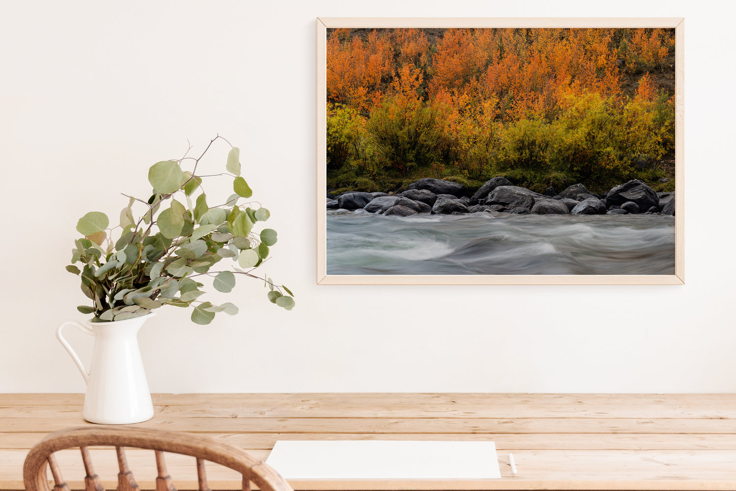 Green River, Wyoming in the Fall Home Decor Wall Art