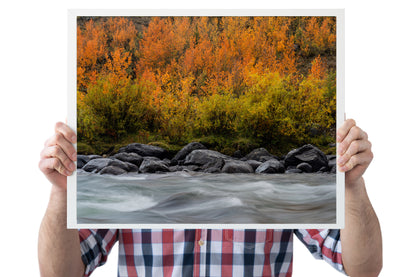 Green River, Wyoming in the Fall Home Decor Wall Art