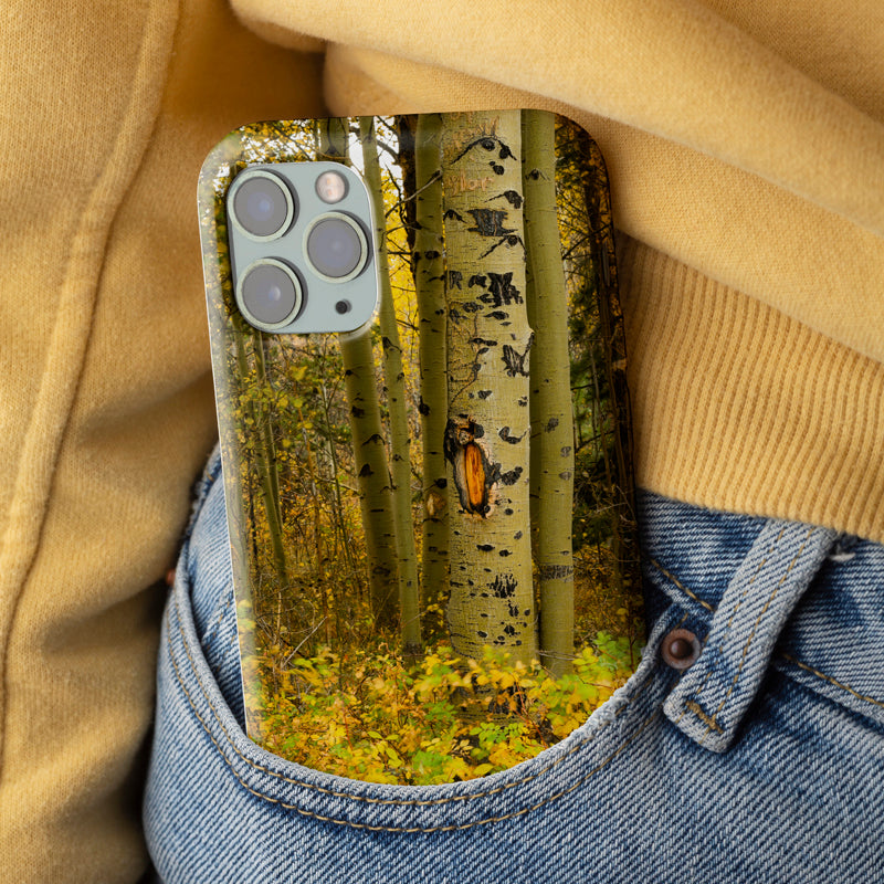 Fall Close Up Aspen Tough Case for iPhone®