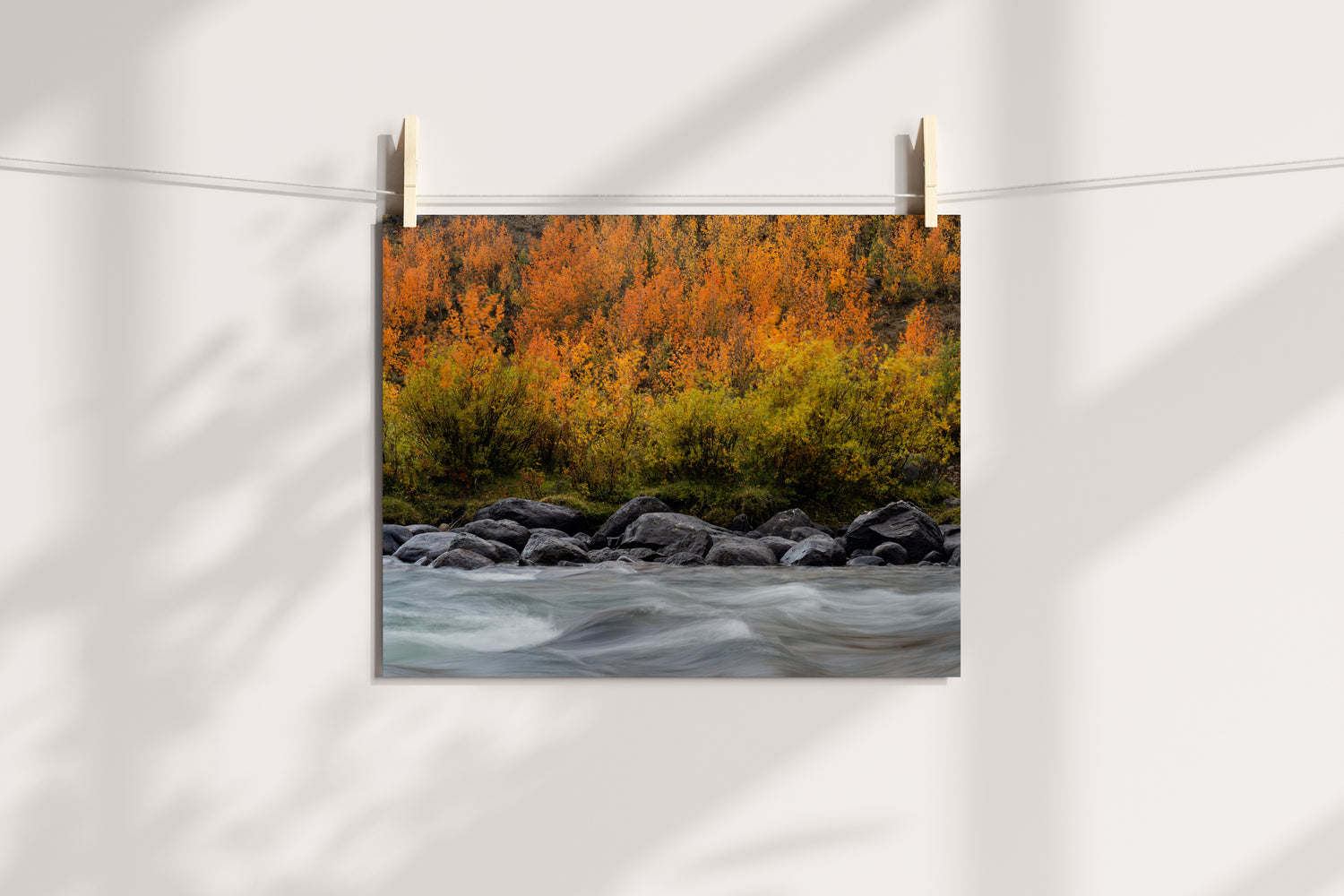 Green River, Wyoming in the Fall Home Decor Wall Art