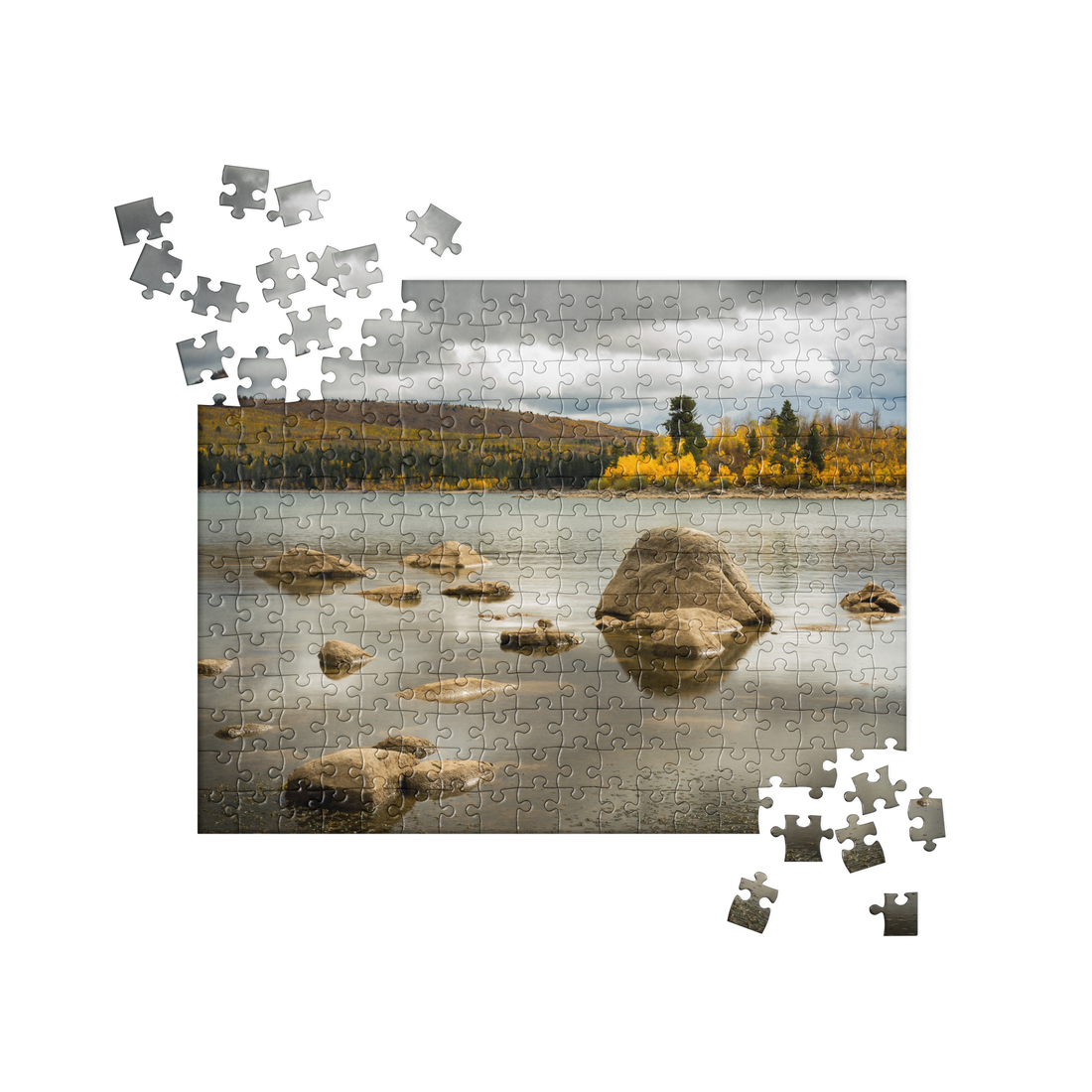 Fall Lake Scenery  Jigsaw puzzle