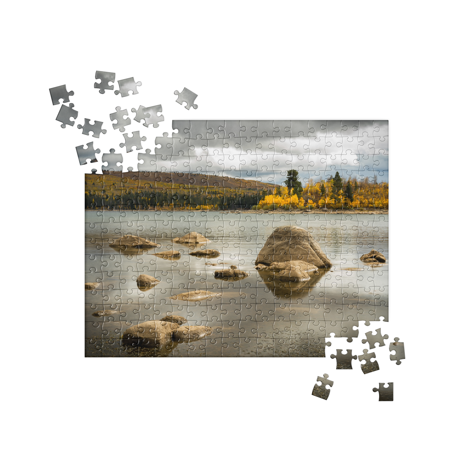 Fall Lake Scenery  Jigsaw puzzle