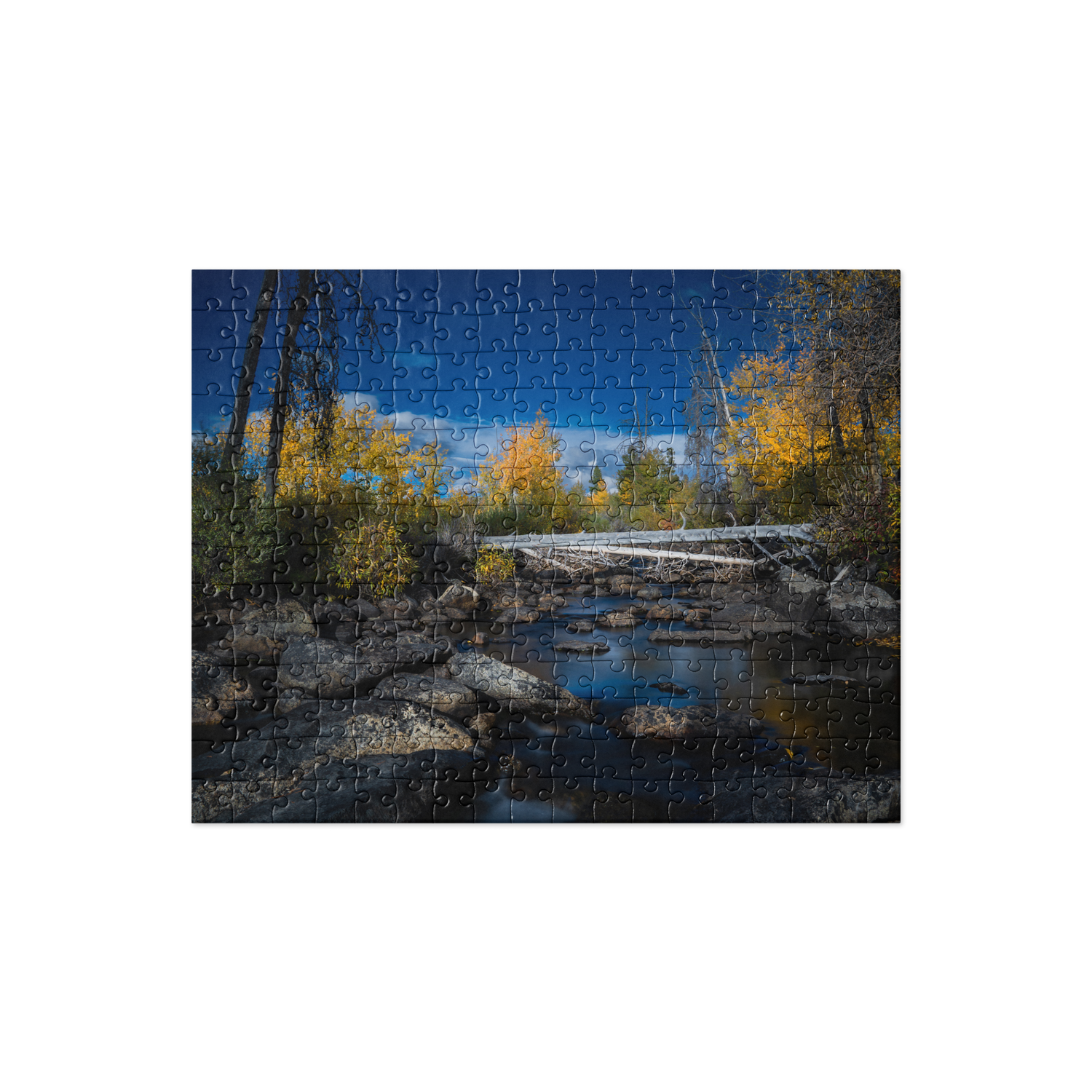 Fall Creek SceneryJigsaw puzzle