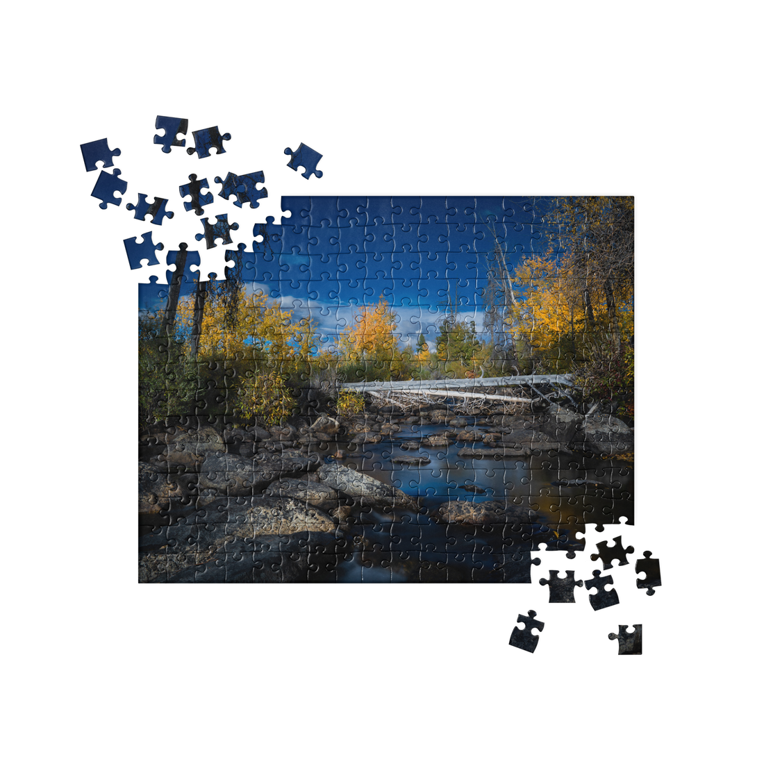 Fall Creek SceneryJigsaw puzzle