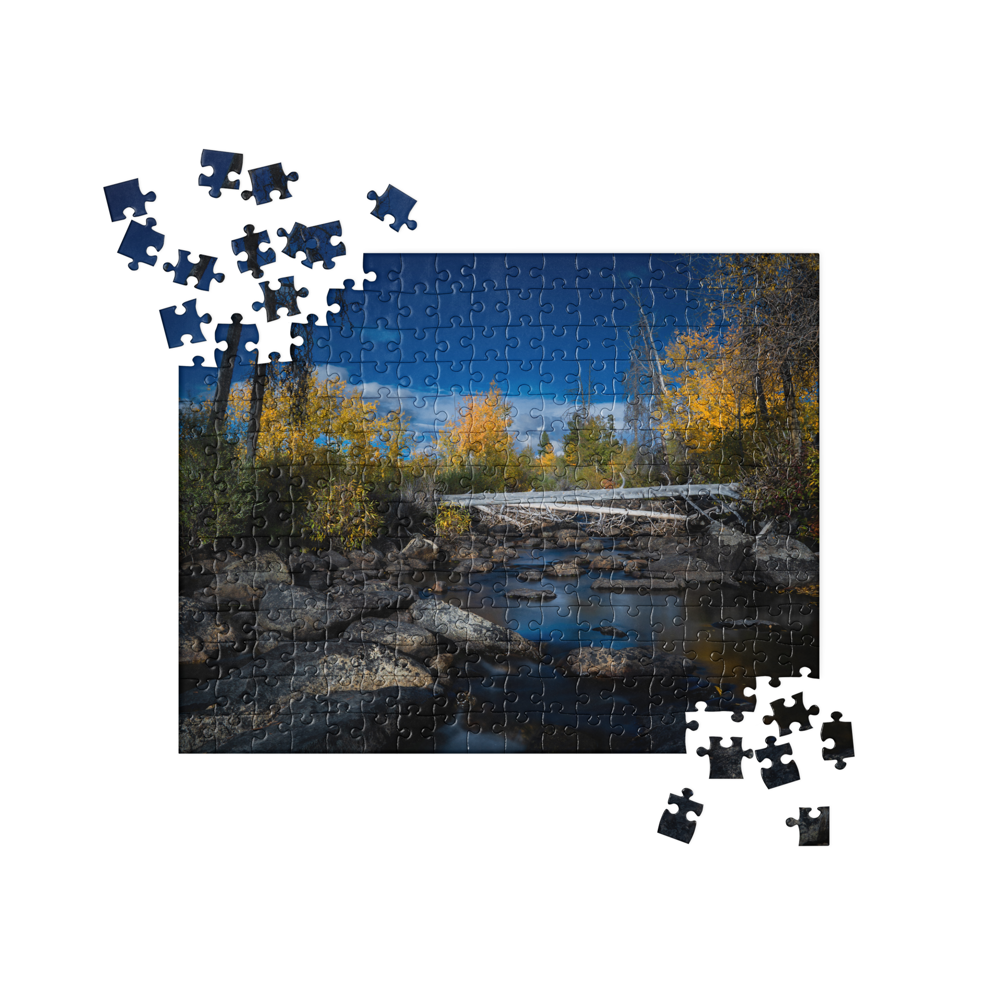 Fall Creek SceneryJigsaw puzzle