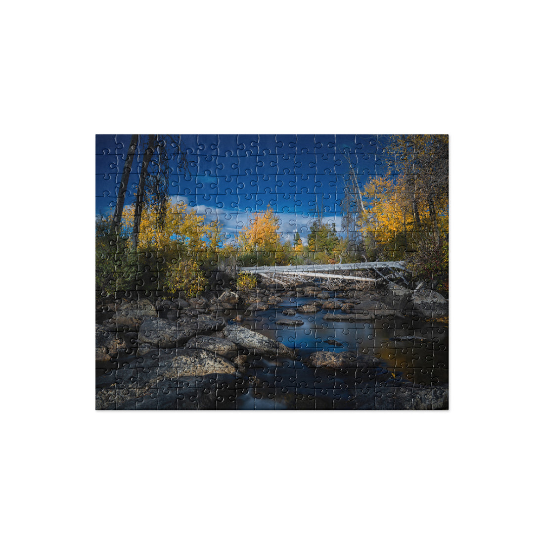 Fall Creek SceneryJigsaw puzzle