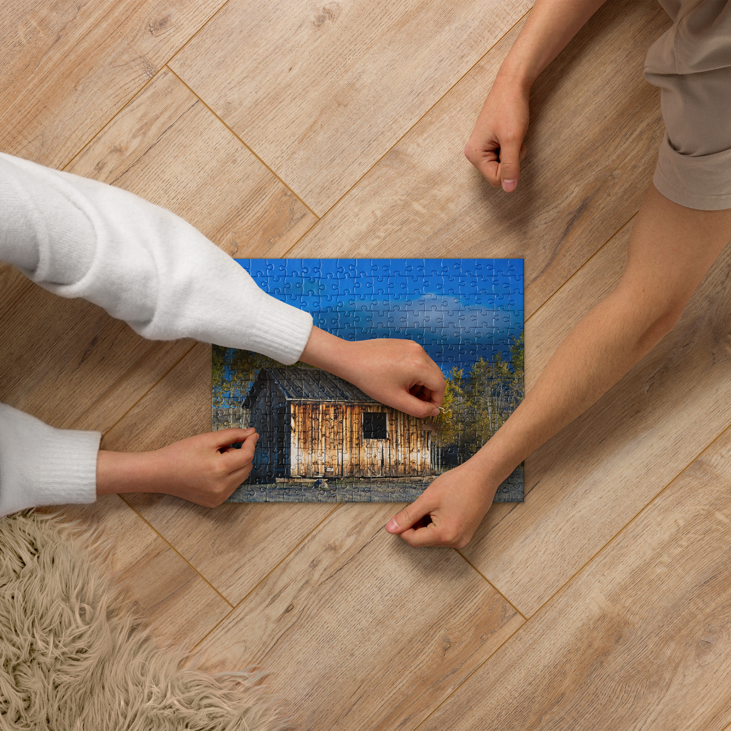 Old Cabin Jigsaw puzzle