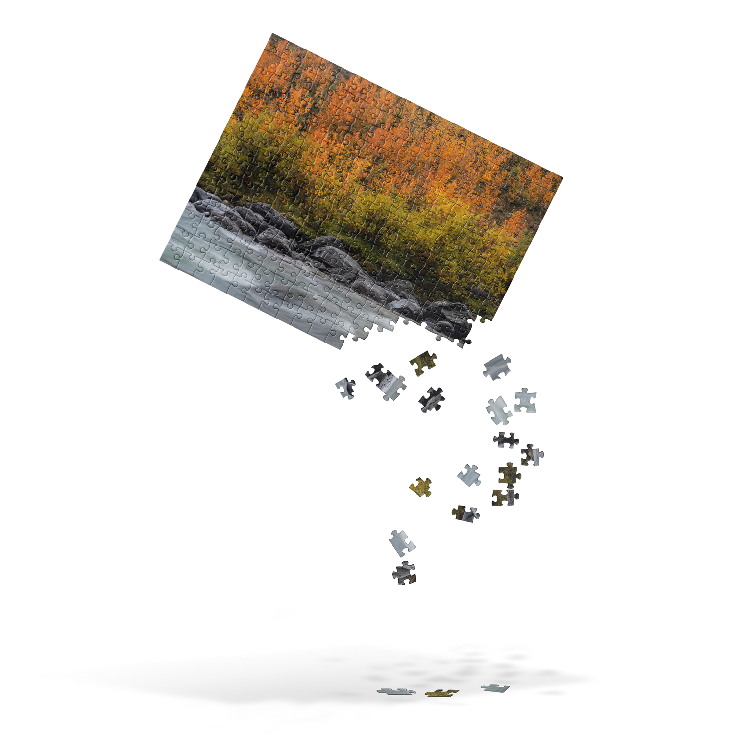 Creek in the Fall Jigsaw puzzle