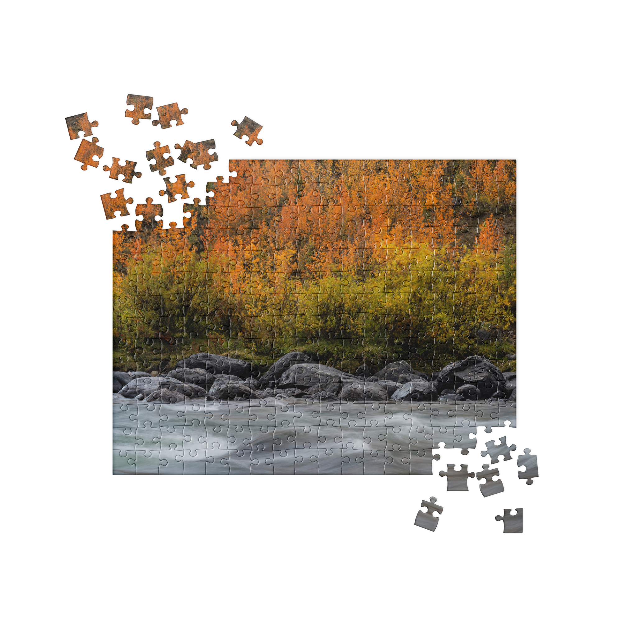 Creek in the Fall Jigsaw puzzle