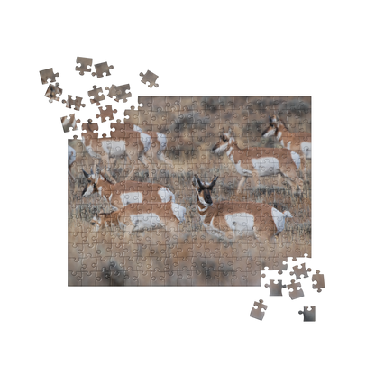 Pronghorn Puzzles: Piece Together Wyoming&