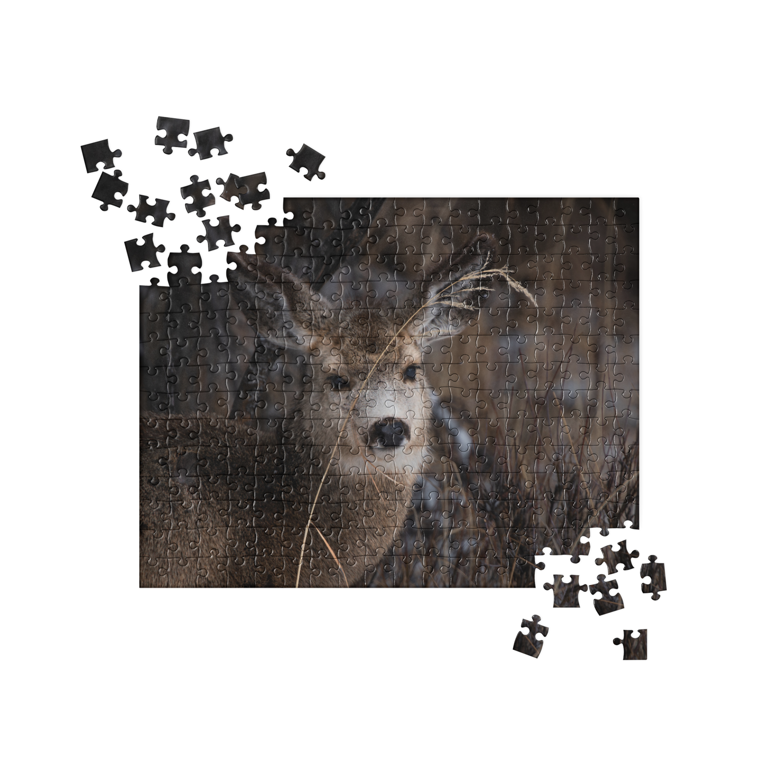 Deer in Every Puzzle: Piece Together the Magic of Wyoming’s Winters