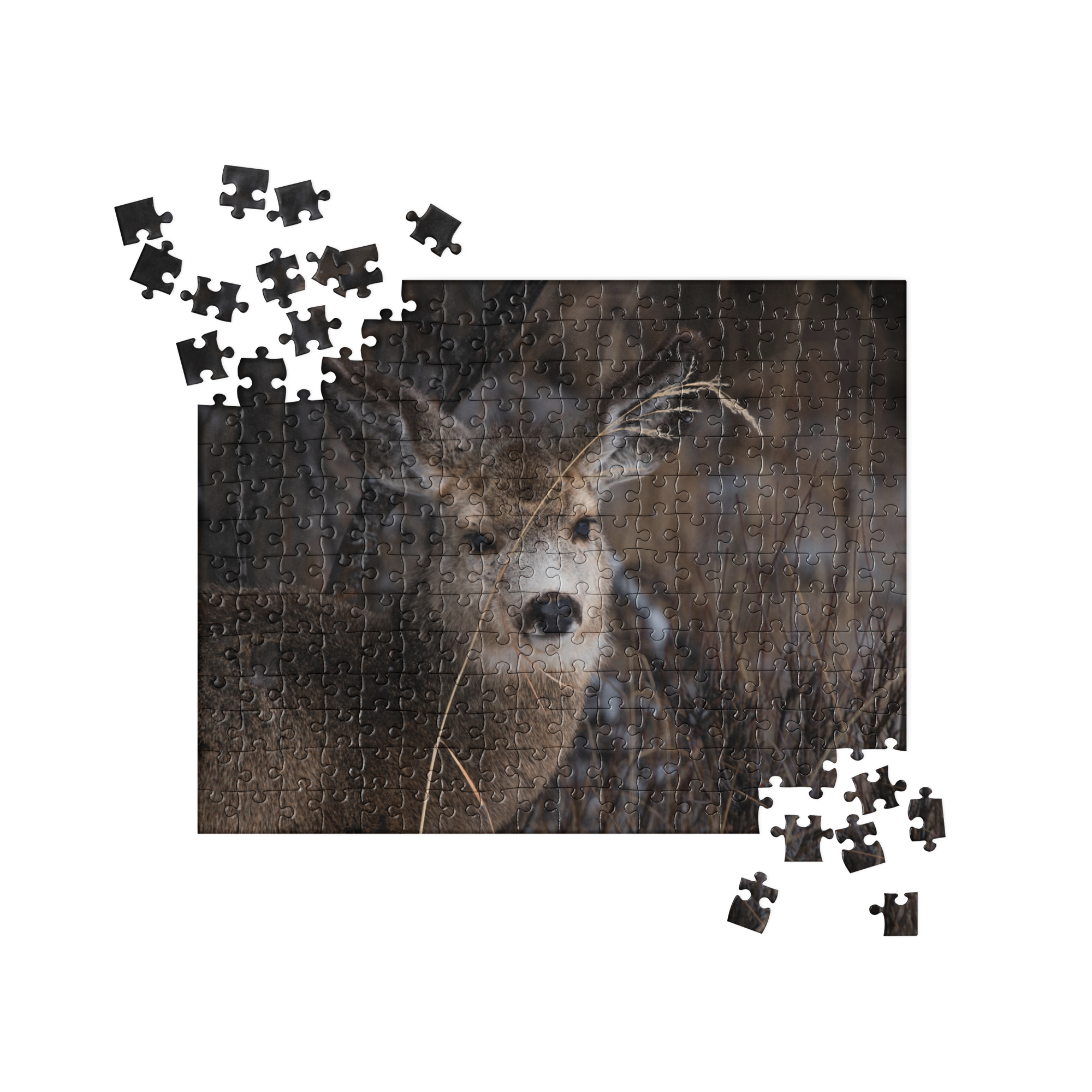 Deer in Every Puzzle: Piece Together the Magic of Wyoming’s Winters