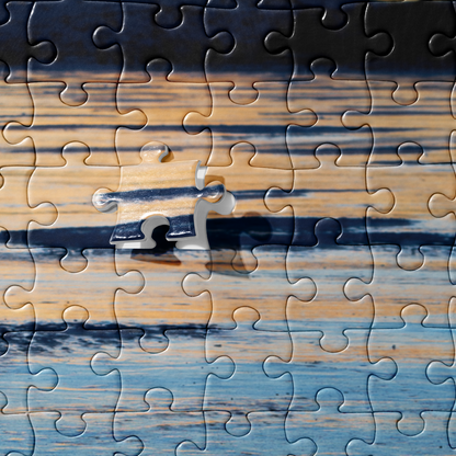 Frozen Fremont Lake Puzzle: Walk the Universe Piece by Piece