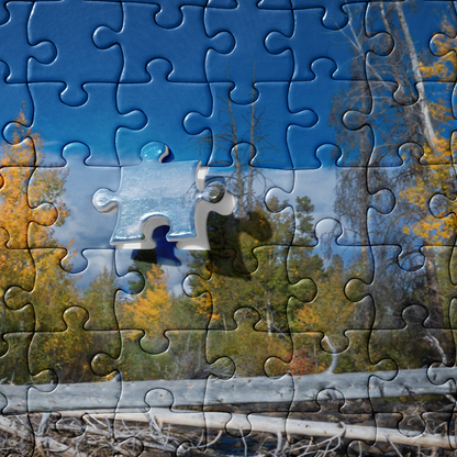 Fall Creek SceneryJigsaw puzzle