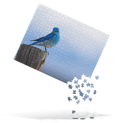 Mountain Bluebird Jigsaw puzzle
