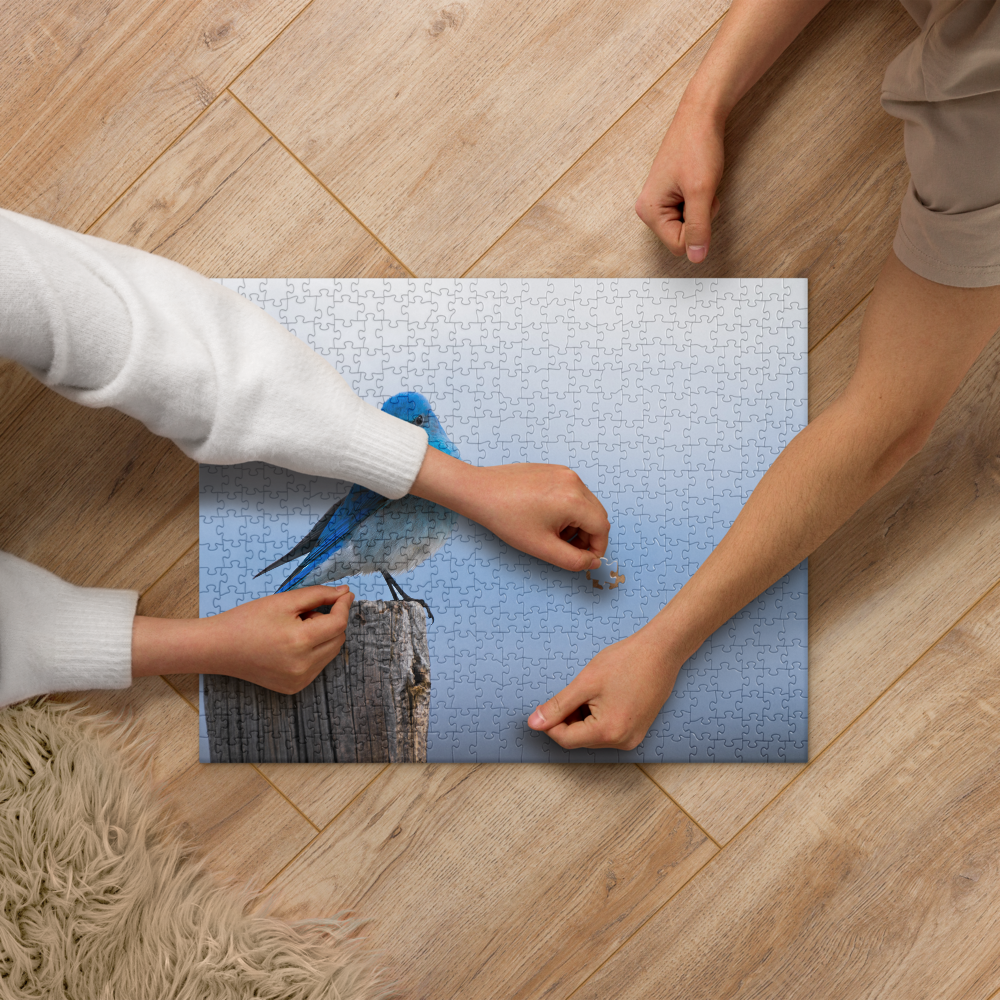 Mountain Bluebird Jigsaw puzzle