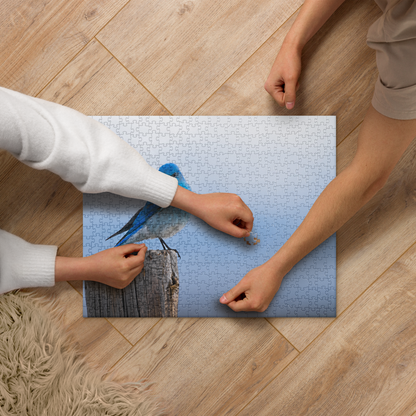 Mountain Bluebird Jigsaw puzzle