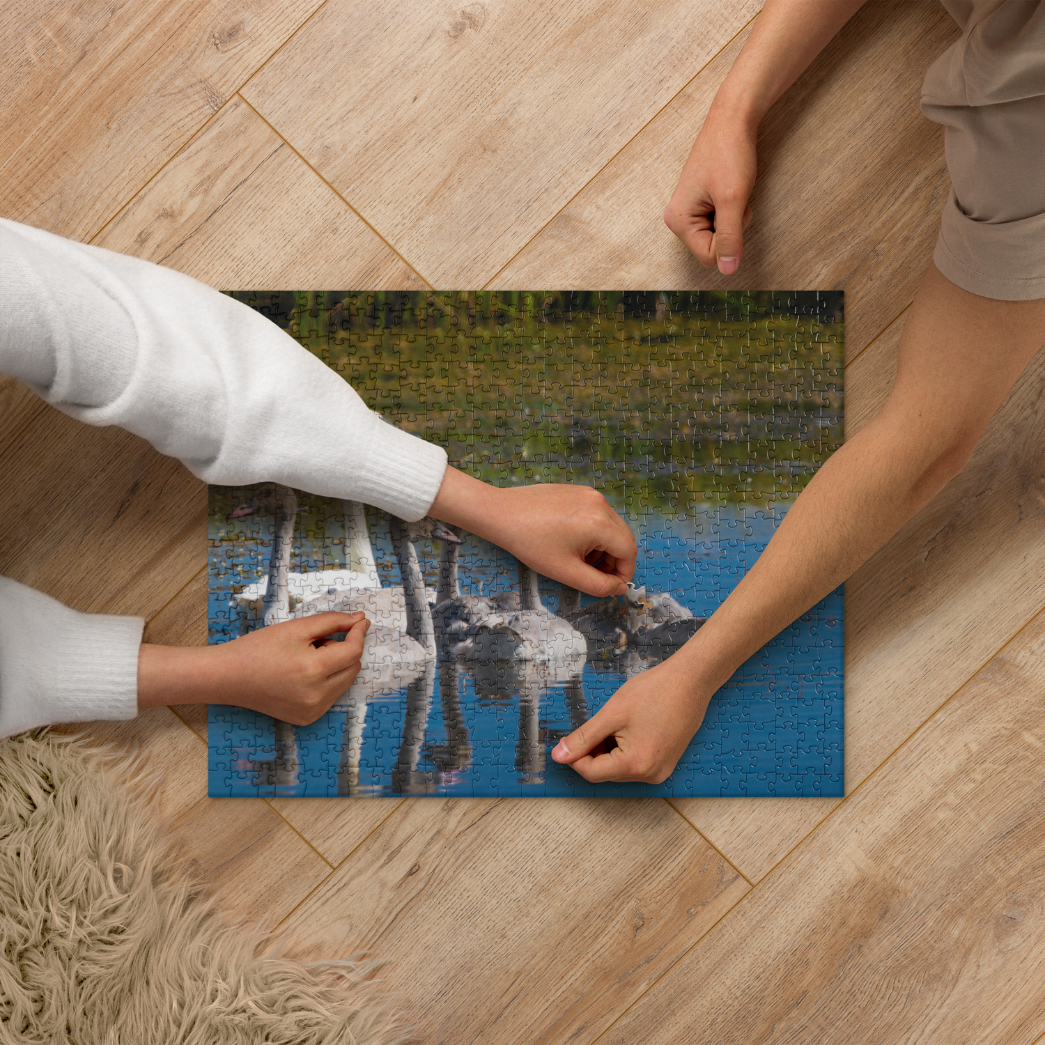 Swans Jigsaw puzzle