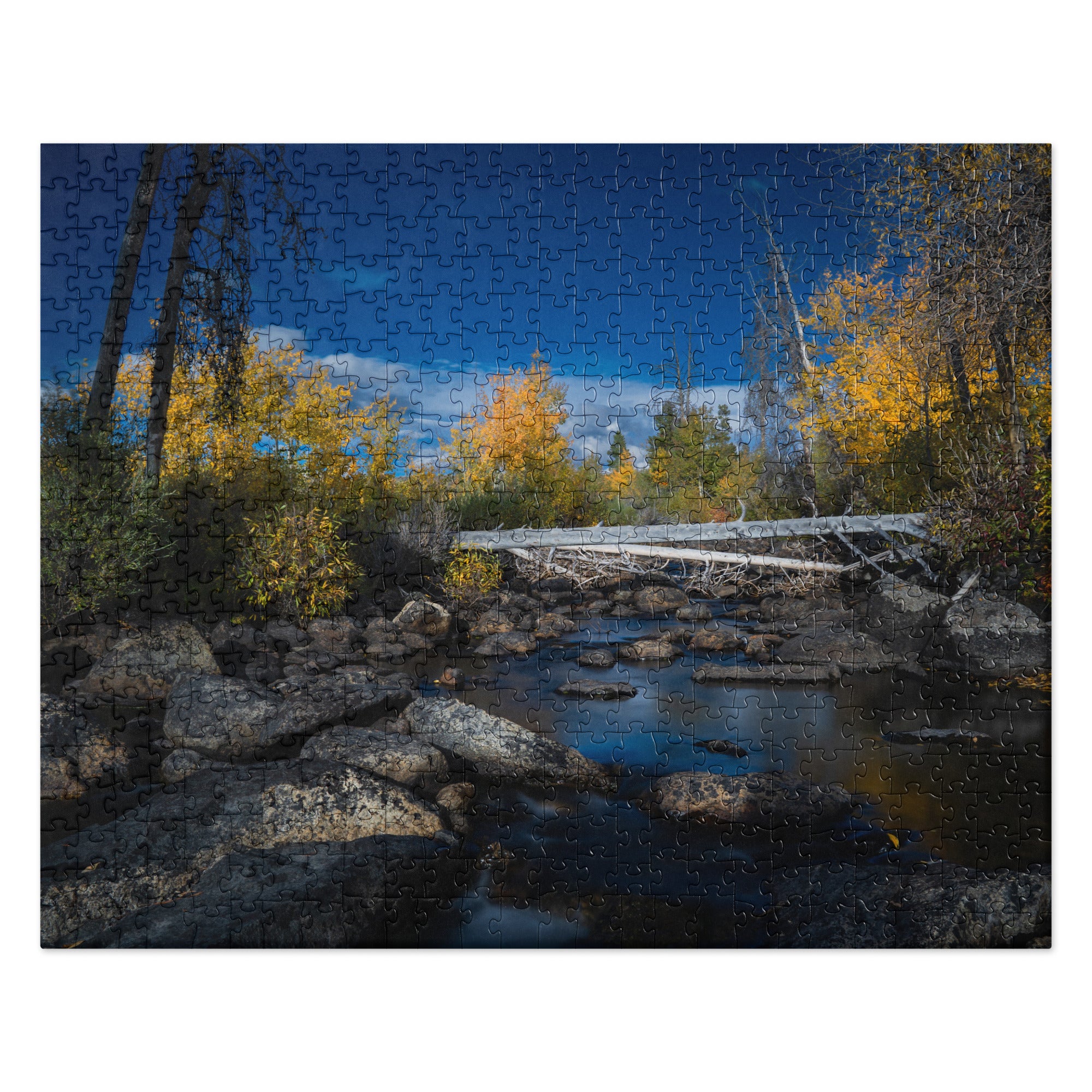 Fall Creek SceneryJigsaw puzzle