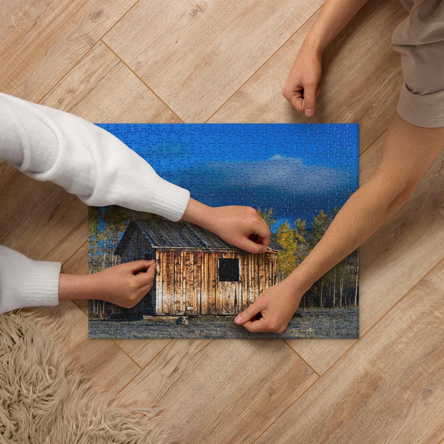 Old Cabin Jigsaw puzzle