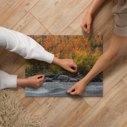 Creek in the Fall Jigsaw puzzle