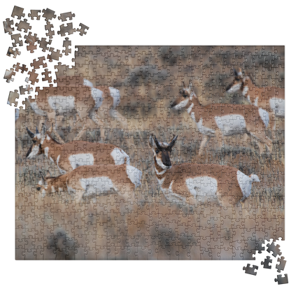 Pronghorn Puzzles: Piece Together Wyoming&