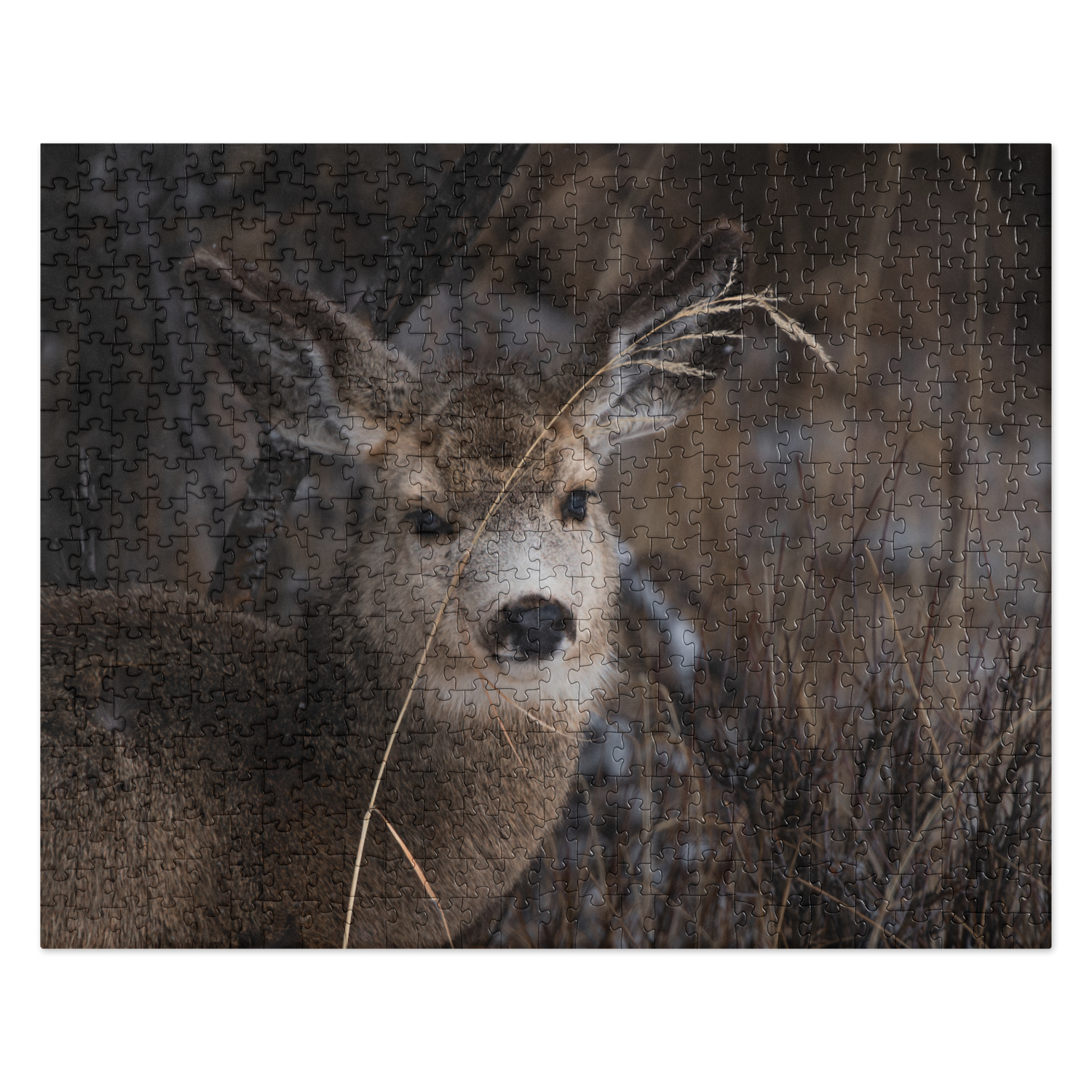 Deer in Every Puzzle: Piece Together the Magic of Wyoming’s Winters