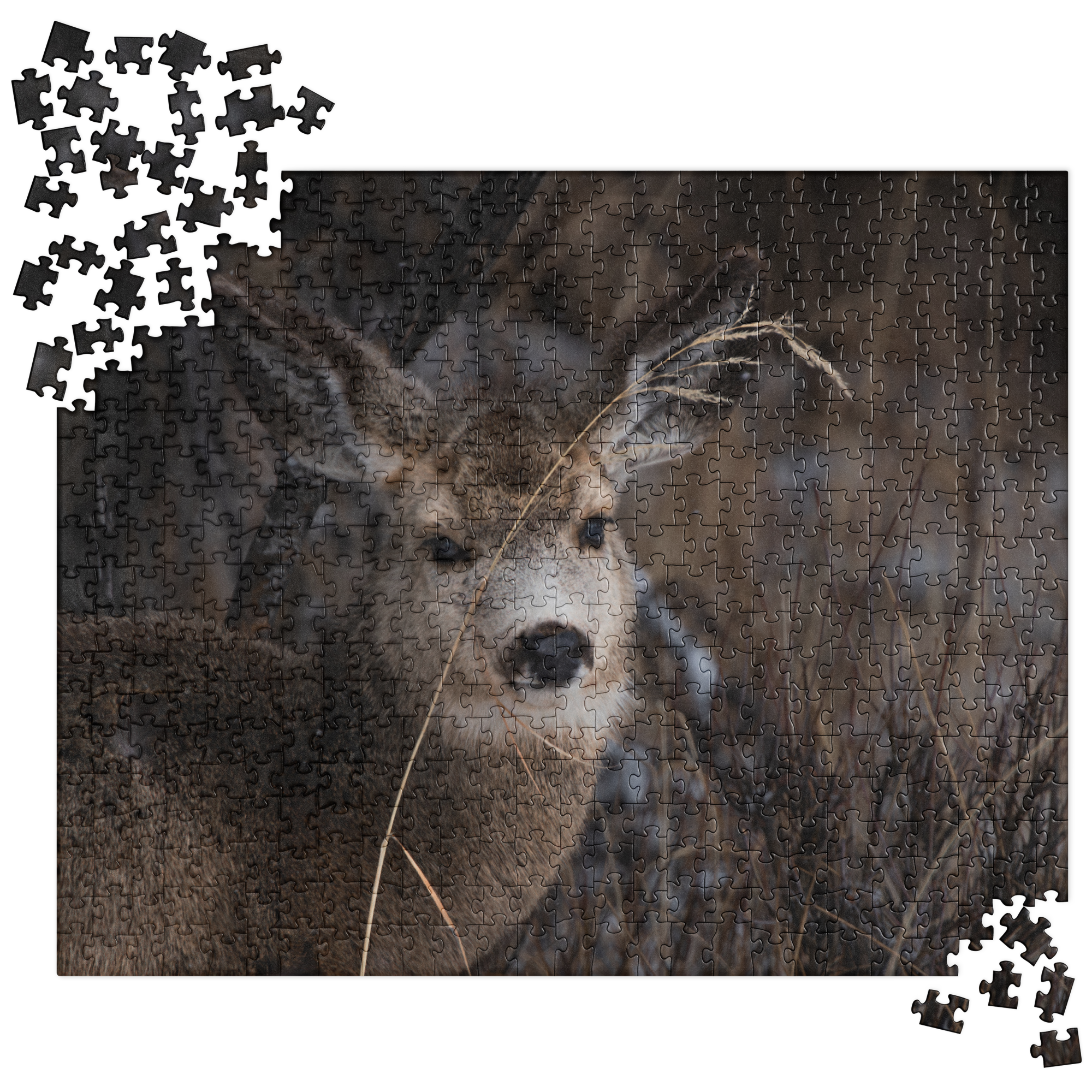 Deer in Every Puzzle: Piece Together the Magic of Wyoming’s Winters