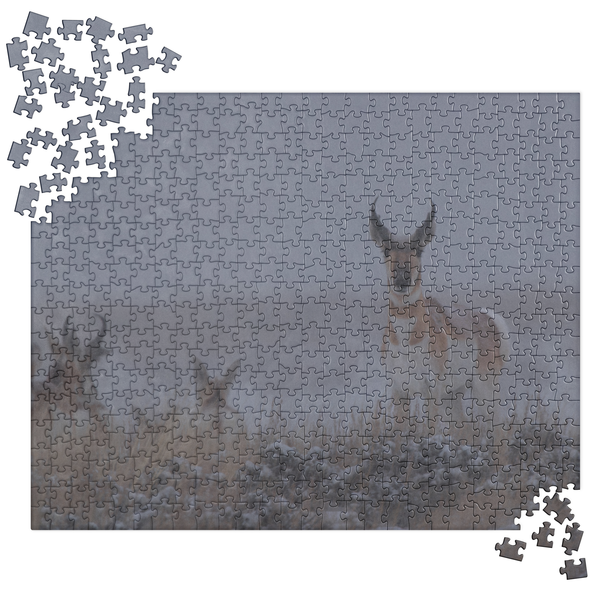 Pronghorn Puzzles: Piece Together Wyoming&