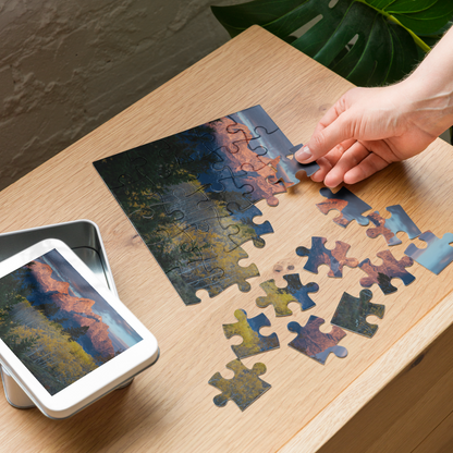 Grand Teton Fall Puzzle – Piece Together Autumn&
