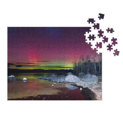Northern Lights Puzzle | Piece Together Wyoming’s Most Breathtaking Night Sky