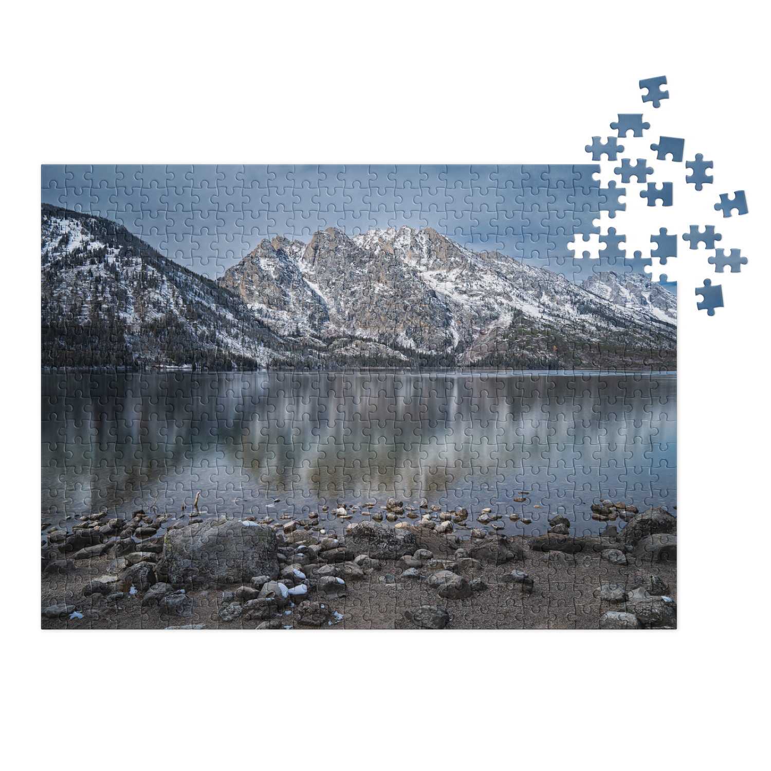 Grand Teton Puzzle That Brings Wyoming Home