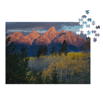 Grand Teton Fall Puzzle – Piece Together Autumn&