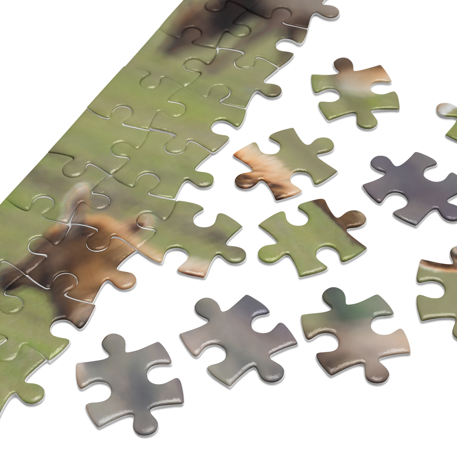 Elk Puzzle — A Golden Dawn, Piece by Piece