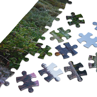 Wyoming Range Jigsaw puzzle with tin