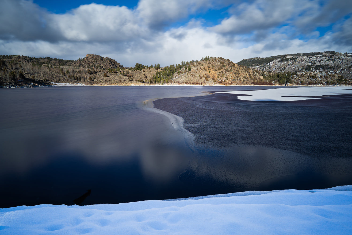 When God Paints Alone: Little Soda Lake Revealed