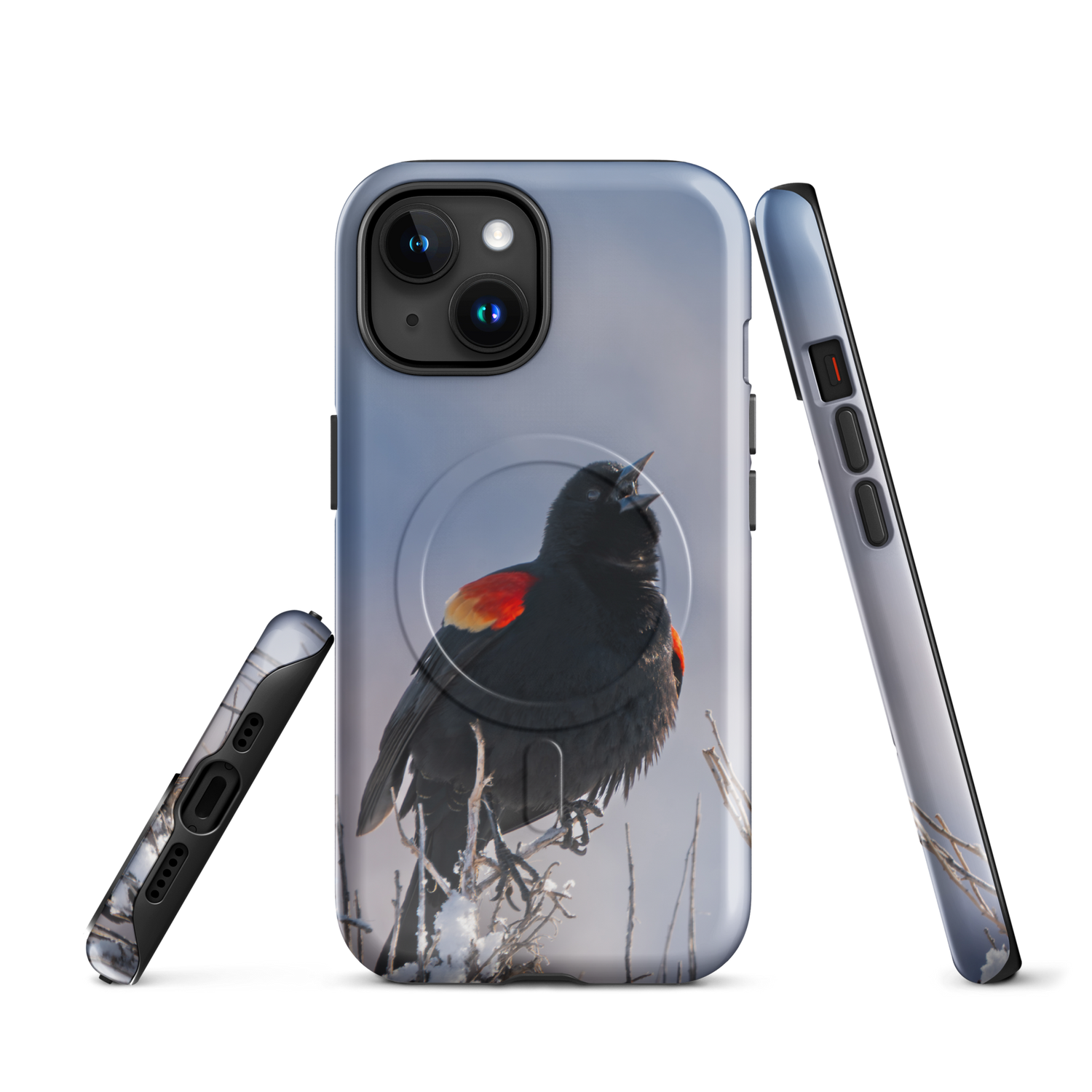 Red-winged Blackbird Return MagSafe® tough case for iPhone®
