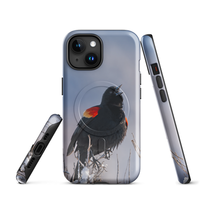 Red-winged Blackbird Return MagSafe® tough case for iPhone®