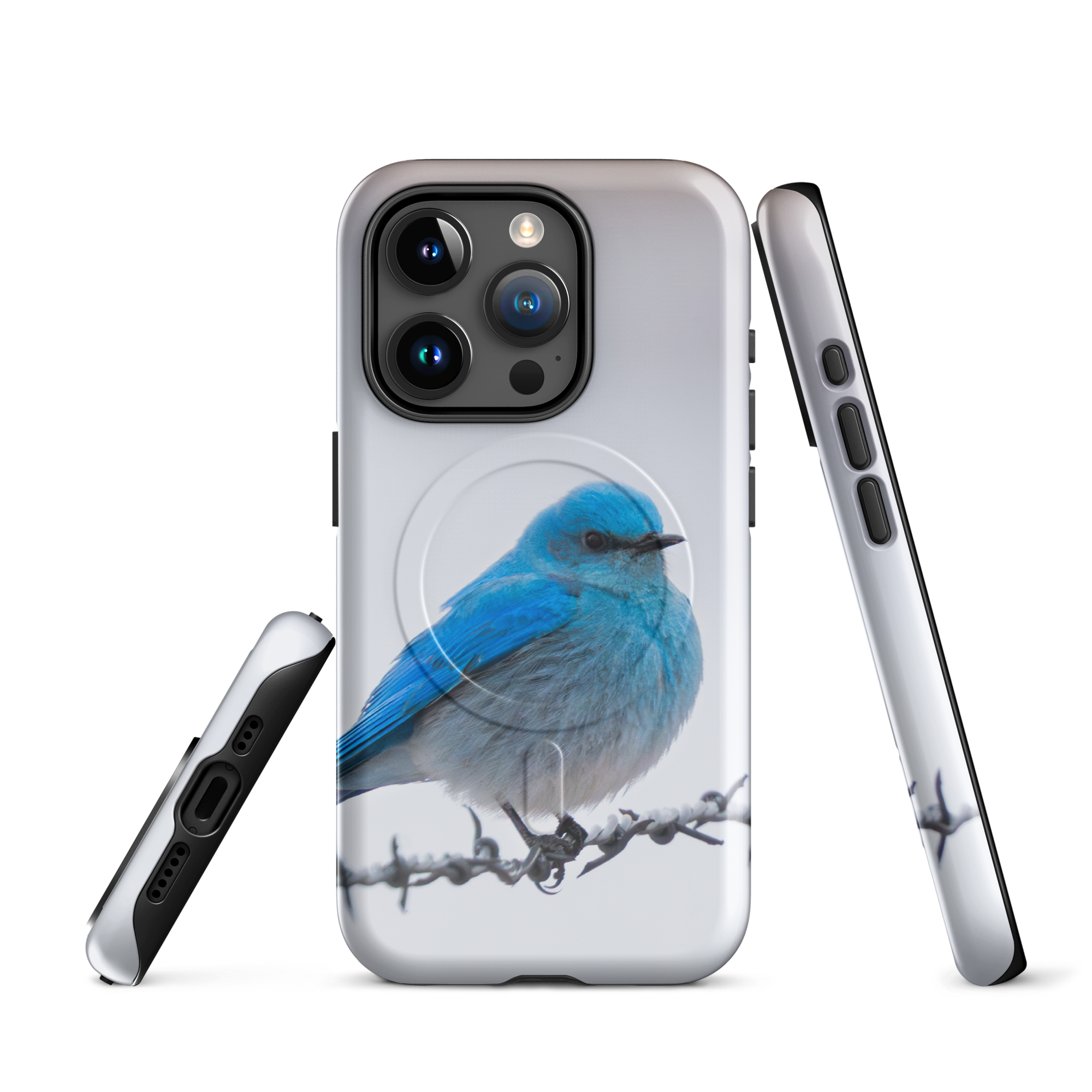 Mountain Bluebird Promise MagSafe® tough case for iPhone®